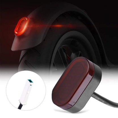 Xiaomi M365 Scooter Rear Fender with Tail Light and Brake Light