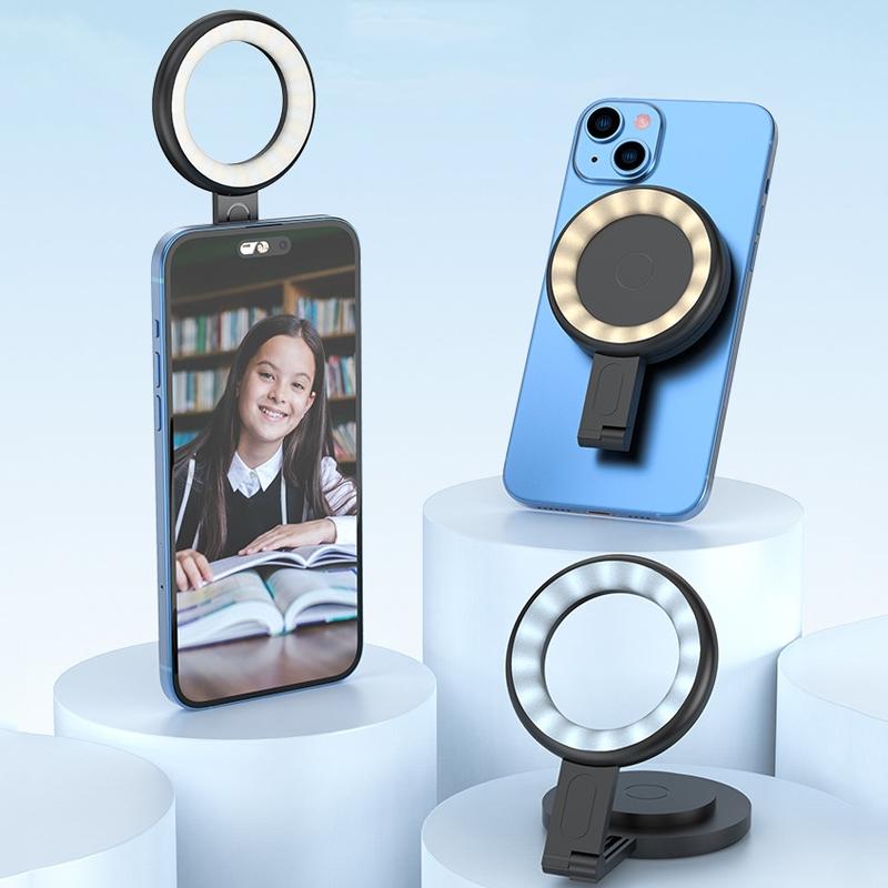Portable Magnetic Cell Phone Fill Light - White
