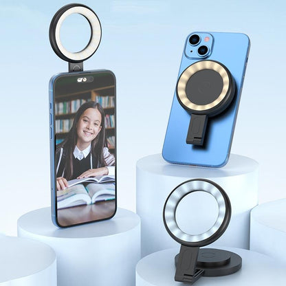 Portable Magnetic Cell Phone Fill Light - White