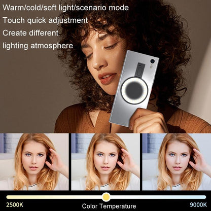 Portable Magnetic Cell Phone Fill Light - White