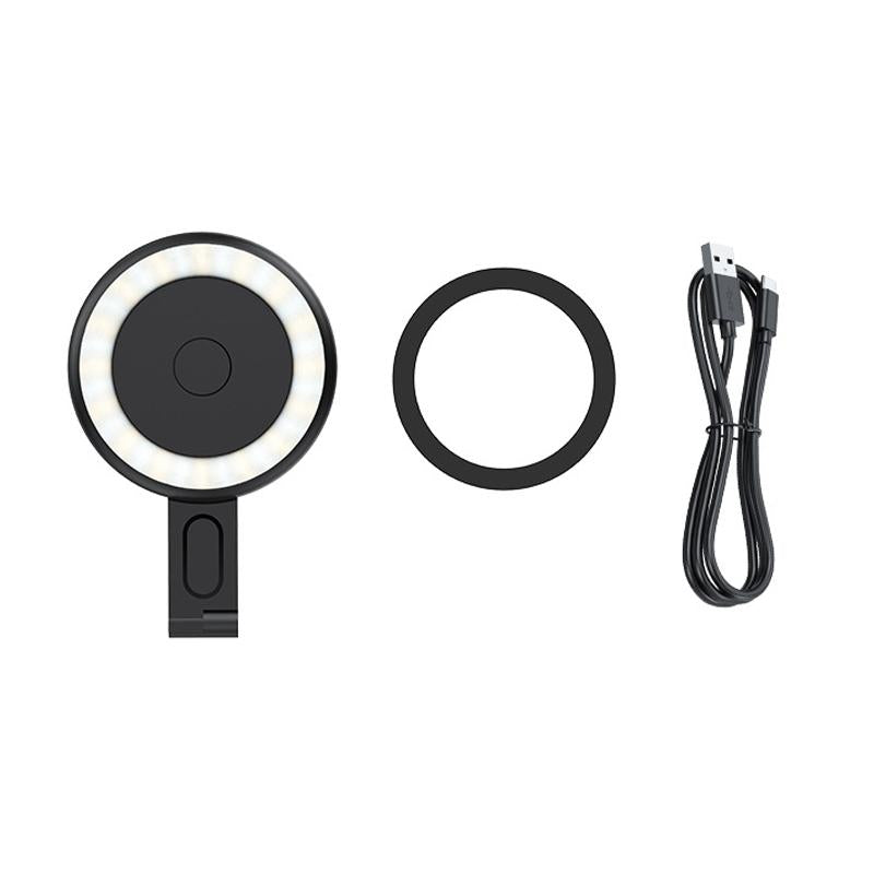 Portable Magnetic Cell Phone Fill Light - White