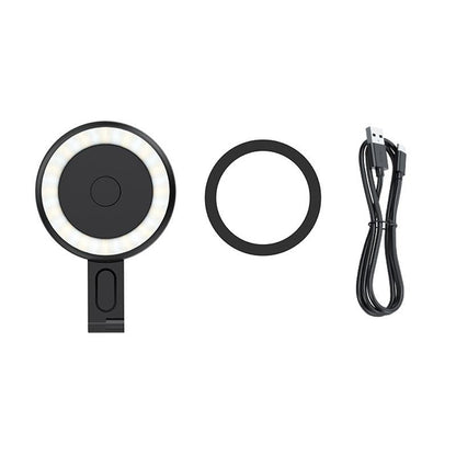 Portable Magnetic Cell Phone Fill Light - White