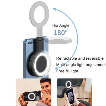 Portable Magnetic Cell Phone Fill Light - White
