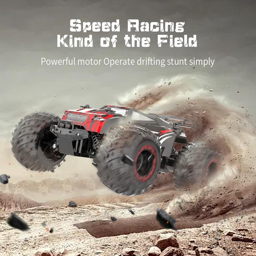 Off-road 2.4g Rc Electric Climbing Vehicle - Black Red