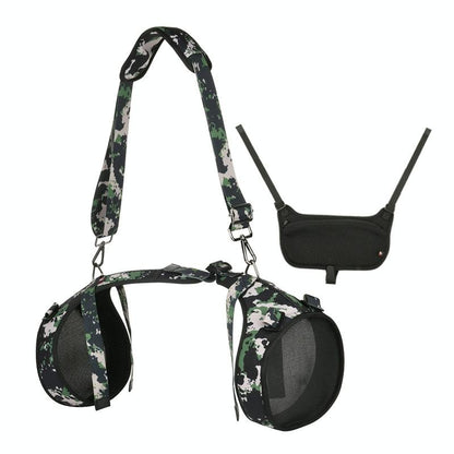 Jbl Boombox Bluetooth Speaker Storage Bag with Single-shoulder Strap and Phone Pocket - Camouflage