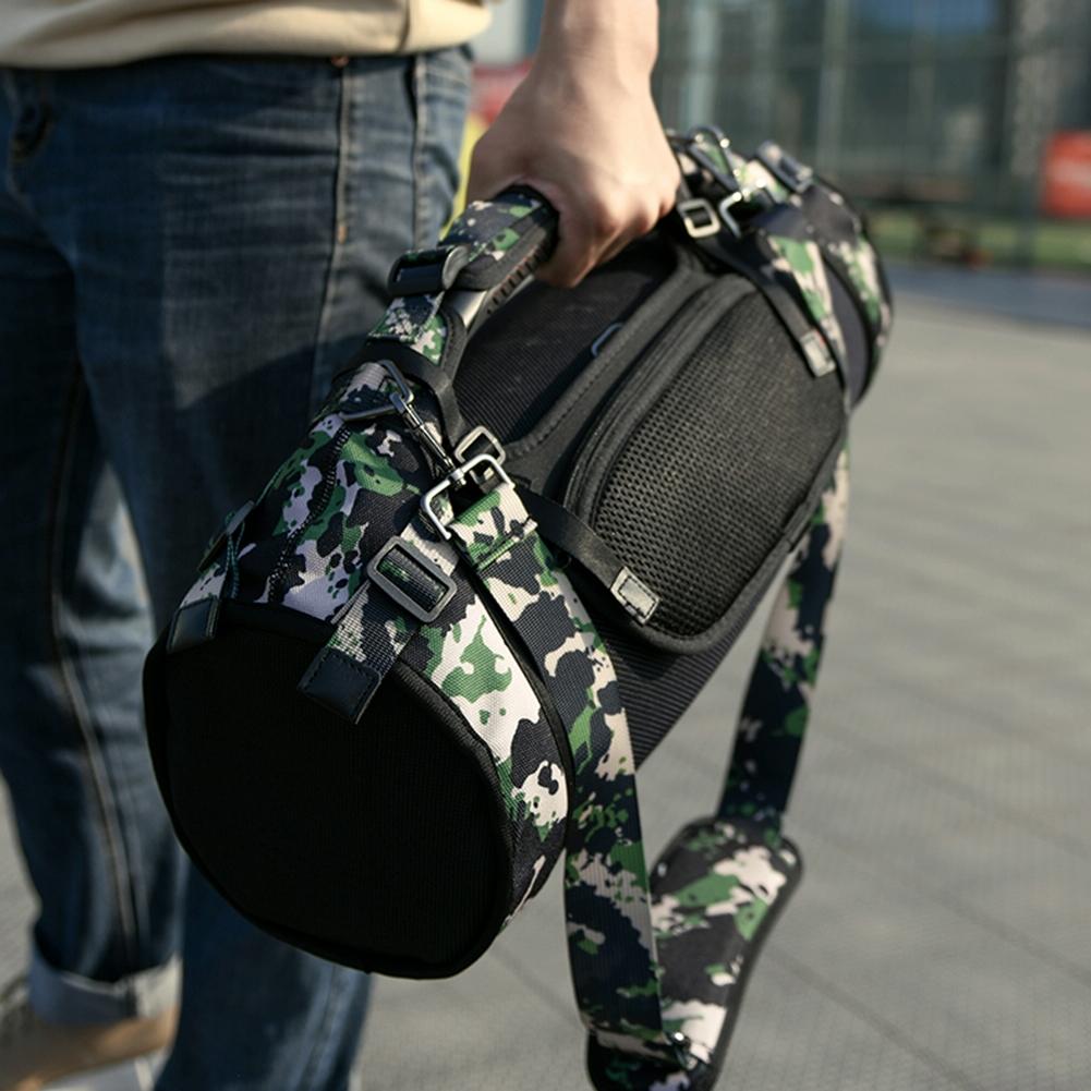 Jbl Boombox Bluetooth Speaker Storage Bag with Single-shoulder Strap and Phone Pocket - Camouflage