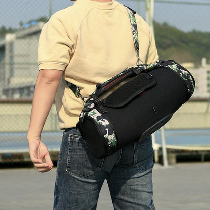 Jbl Boombox Bluetooth Speaker Storage Bag with Single-shoulder Strap and Phone Pocket - Camouflage