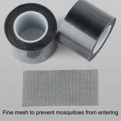 Anti-mosquito Window Screen Curtain - Repair Subsidy - Gray