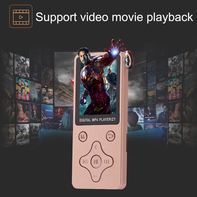 Ultra Thin Lossless Mp4 Player With Hd Video & Sound Quality - White