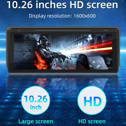 10.26 Inch Car Mp5 Player With Carplay / Android Auto - Black