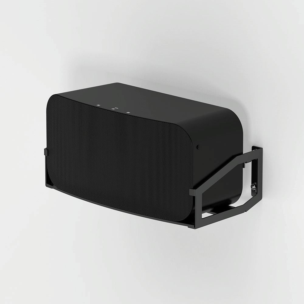 Wall-mounted Metal Bracket for Smart Speaker - Black