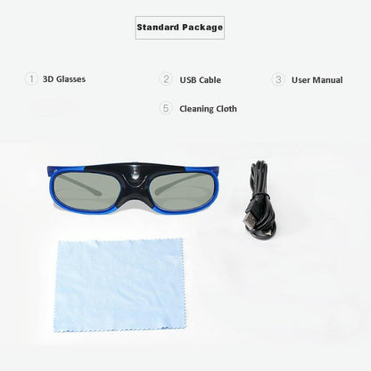 3d Glasses for Dlp Projectors - Rechargeable