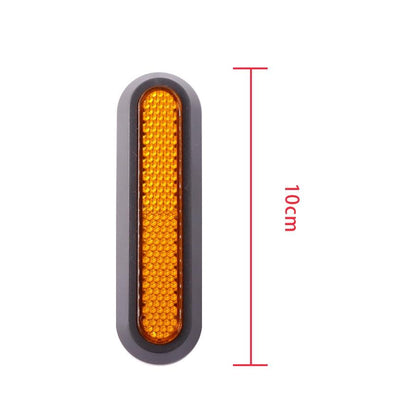 Xiaomi Mijia 1s / Pro 2 Electric Scooter Wheel Cover with Reflective Strips & Screws - Red