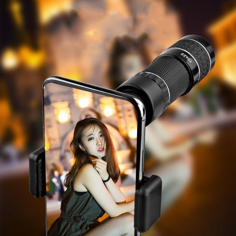 10X Hd Non-Slip Monocular - Ideal For Outdoor Use - Yellow Circle