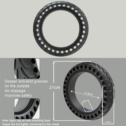 Xiaomi M365 / M365 Pro Electric Scooter Tire - 8 Inch Non-slip Honeycomb Black