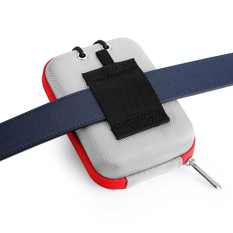 Lightweight Golf Rangefinder Waist Pack - Portable Belt Bag - Black