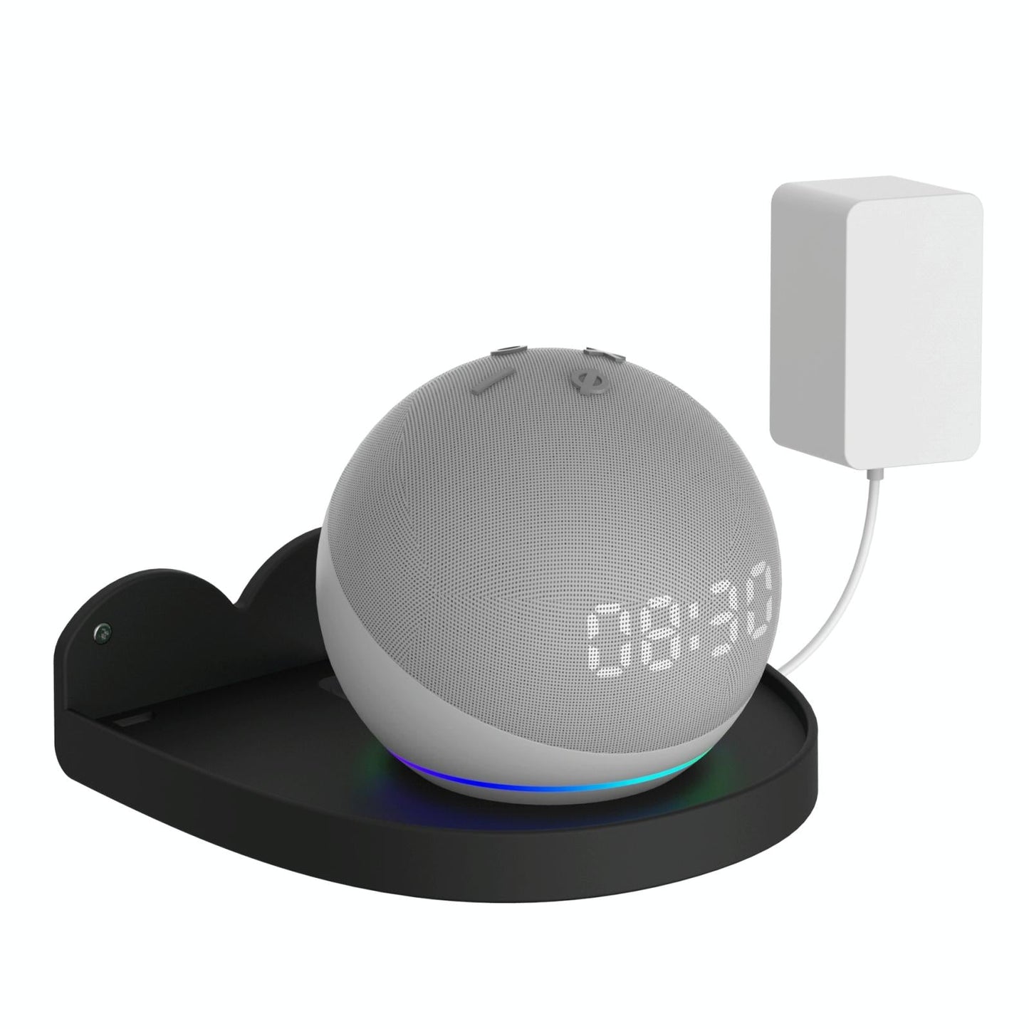 Wall Mount Set for Amazon Echo Dot 4 - 2 Pieces - White