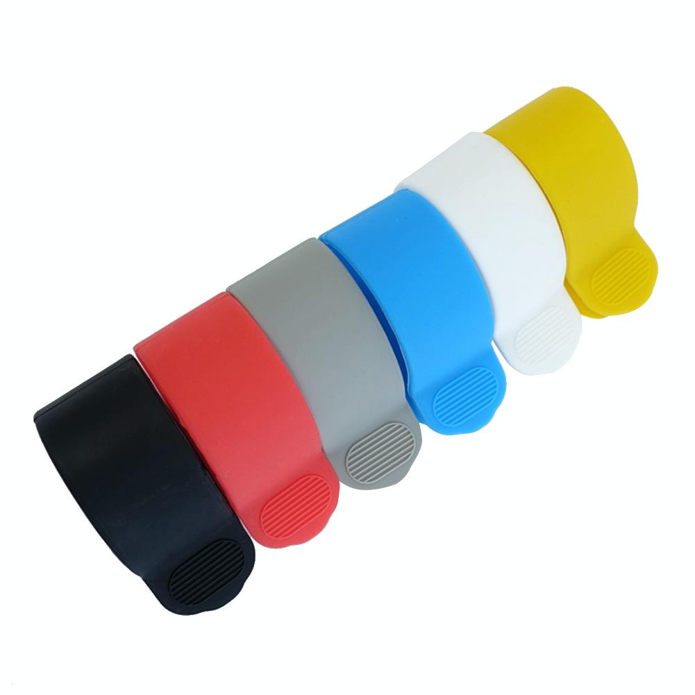 Silicone Finger Dial Cover for Xiaomi M365 / 1s / Pro & Ninebot Max G30 - Blue Handlebar