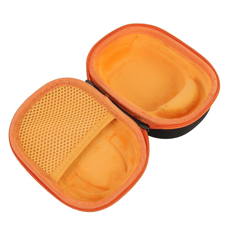 Shockproof Eva Case for Jbl Clip4 Bluetooth Speaker - Black Orange