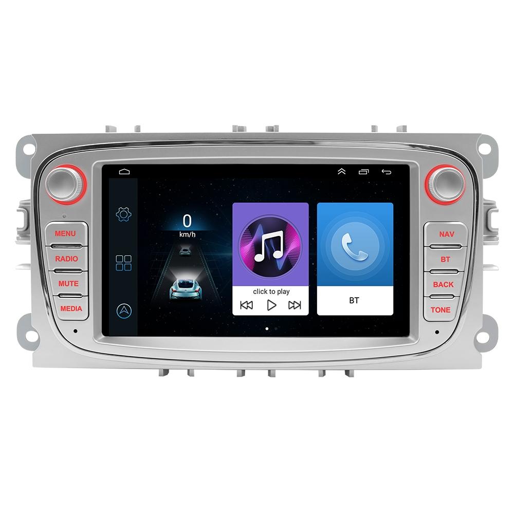 7 Inch Android Navigation Radio For Ford Focus - Bluetooth Rds 1 + 32G - Black 1 + 32G