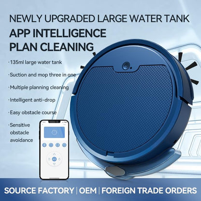 Intelligent Household Sweeping Robot with Path Charging - Max - Black