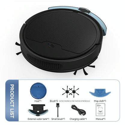 Intelligent Household Sweeping Robot with Path Charging - Max - Black