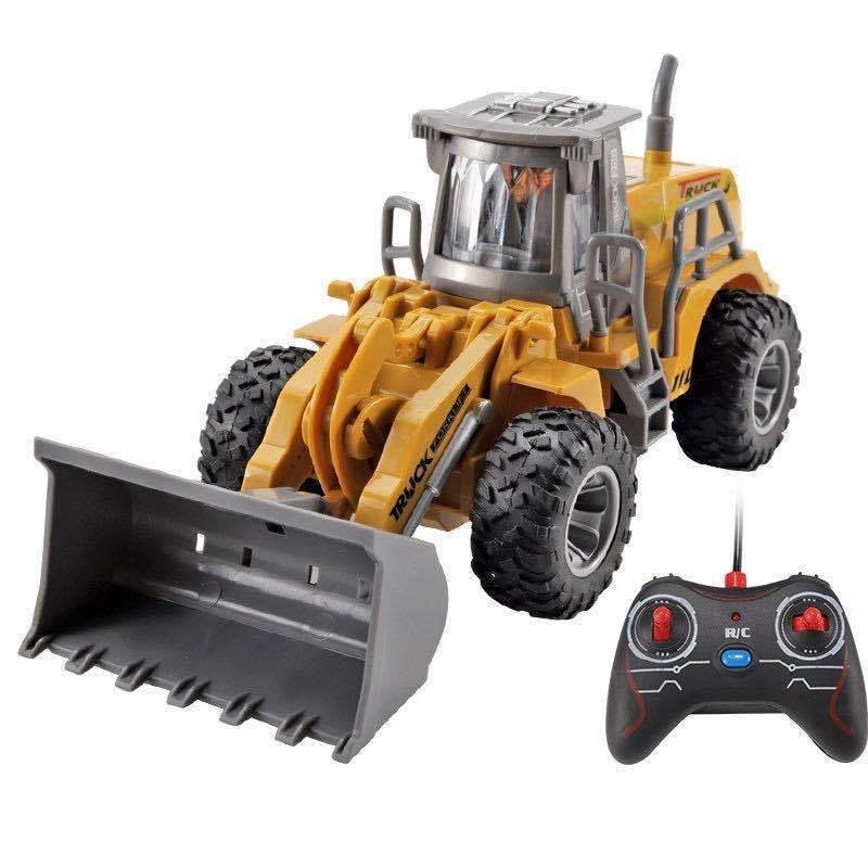 5-way Electric Engineering Vehicle Model with Wireless Remote Control - Bulldozer