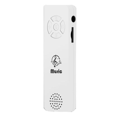 5 Piece Sports Running Mp3 Player With Tf Card Support - White