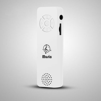 5 Piece Sports Running Mp3 Player With Tf Card Support - White