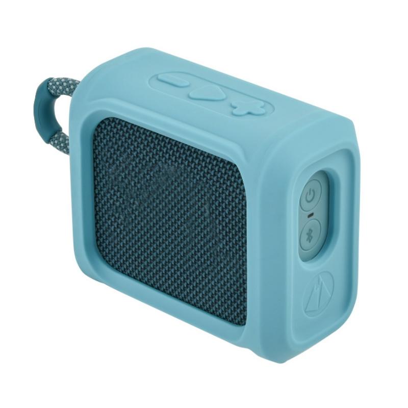Portable Silicone Speaker Cover with Strap for Jbl Go3 - Red