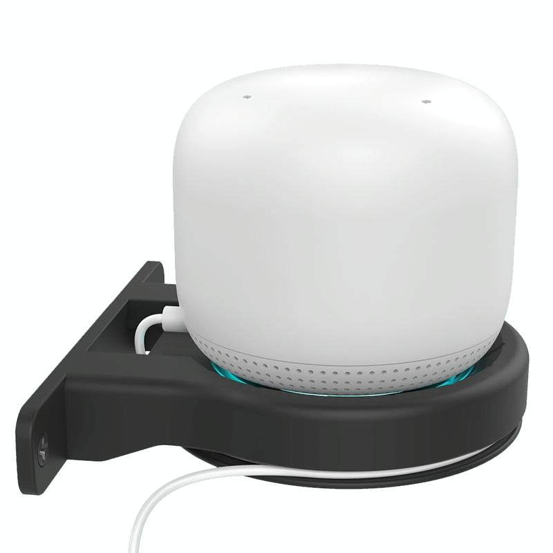 Ahastyle Wall Storage Stand - Compact and Versatile - White - For Amazon Echo Dot 3/4