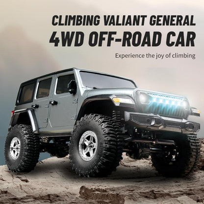 Off-road Climbing Rc Vehicle with 4wd Drive - Grey