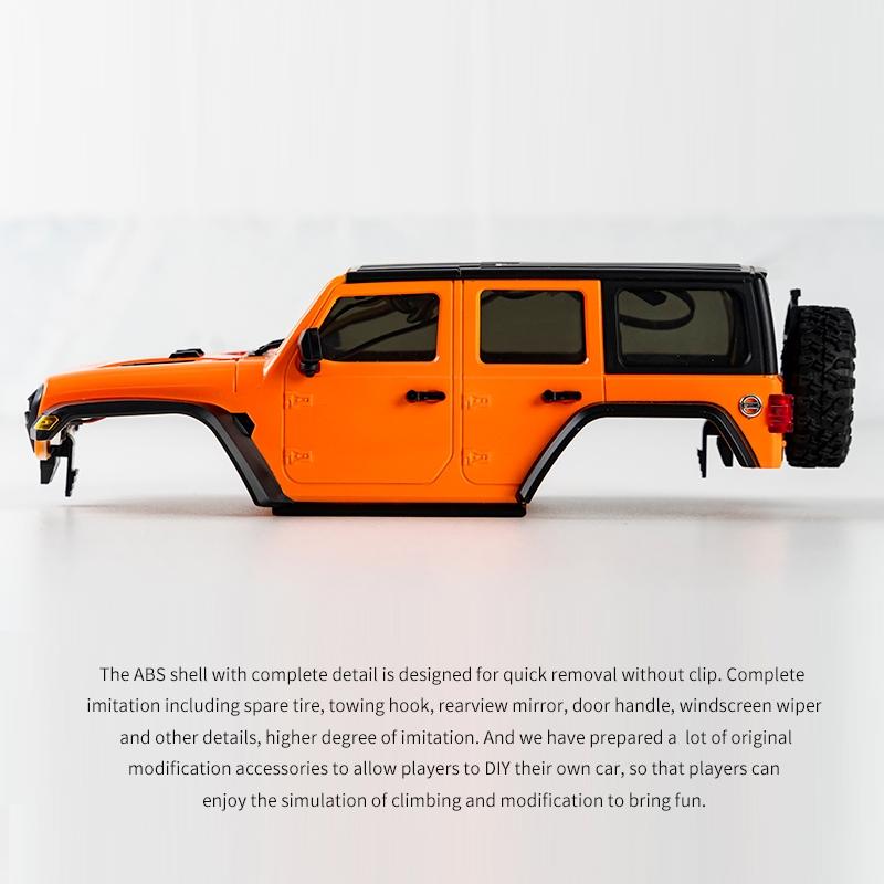 Off-road Climbing Rc Vehicle with 4wd Drive - Grey