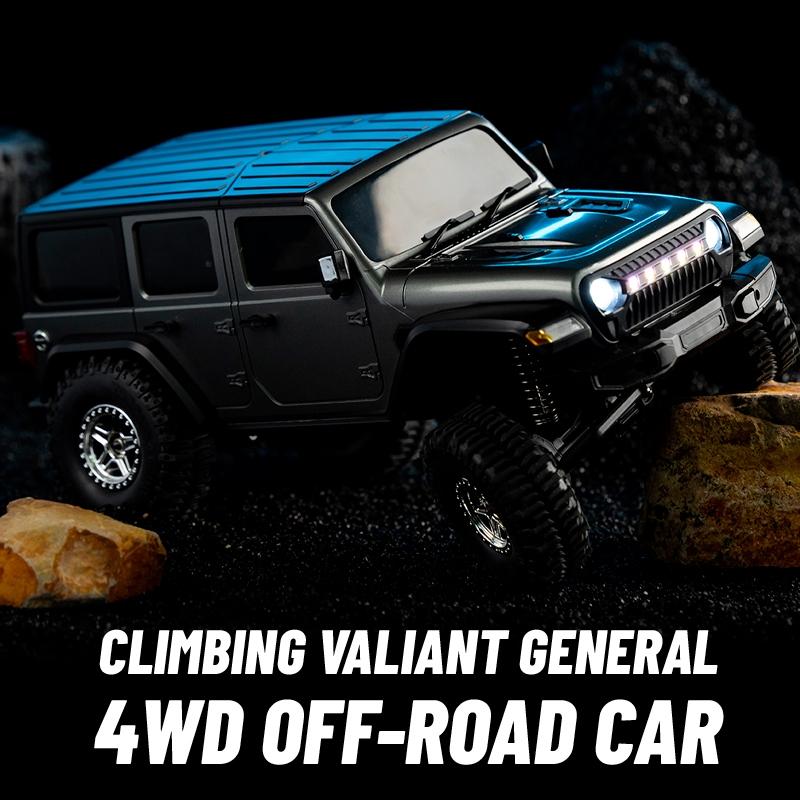 Off-road Climbing Rc Vehicle with 4wd Drive - Grey