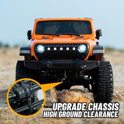 Off-road Climbing Rc Vehicle with 4wd Drive - Grey