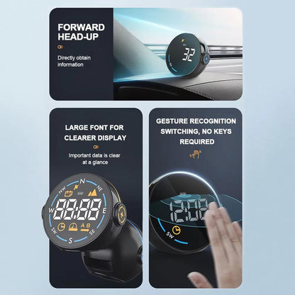 Usb Car Gps Altitude Meter Head Up Display