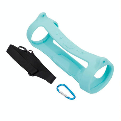 Jbl Charge 4 Speaker Cover with Strap & Carabiner - Portable Silicone Protection - Pink