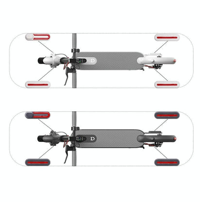 Xiaomi Mijia 1s / Pro Electric Scooter Wheel Cover Set with Reflective Strips - Black