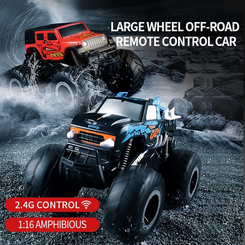 Amphibious Rc Car - Type a Ab Model - Red