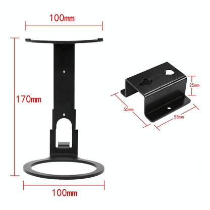 Hidden Wall Mount Bluetooth Speaker Bracket - Wireless - Black