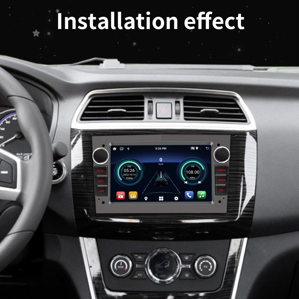 7 Inch Car Mp5 Player With Dab Function & Carplay / Android Auto For Opel - 1Gb + 16Gb - 1Gb + 16Gb Black