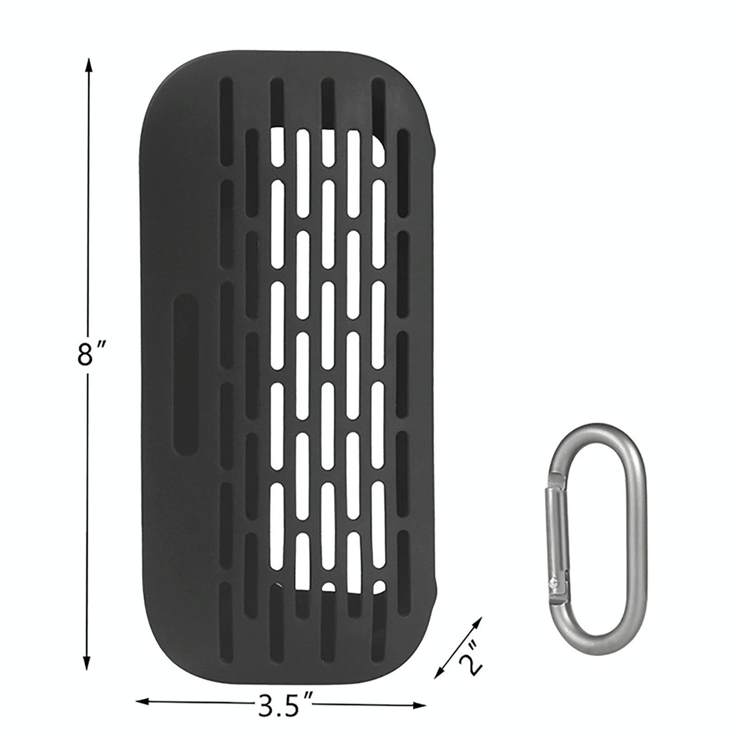 Flexible Silicone Cover for Bose Soundlink Bluetooth Speaker - Dustproof - Black