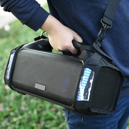 Protective Case for Tribit Stormbox Blast Speaker with Carrying Strap - Black