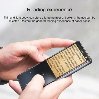 1.8 Inch Metal Bluetooth Mp3 / Mp4 Player With Touch Screen 8Gb - 8Gb Black