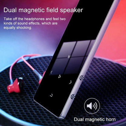 1.8 Inch Metal Bluetooth Mp3 / Mp4 Player With Touch Screen 8Gb - 8Gb Black