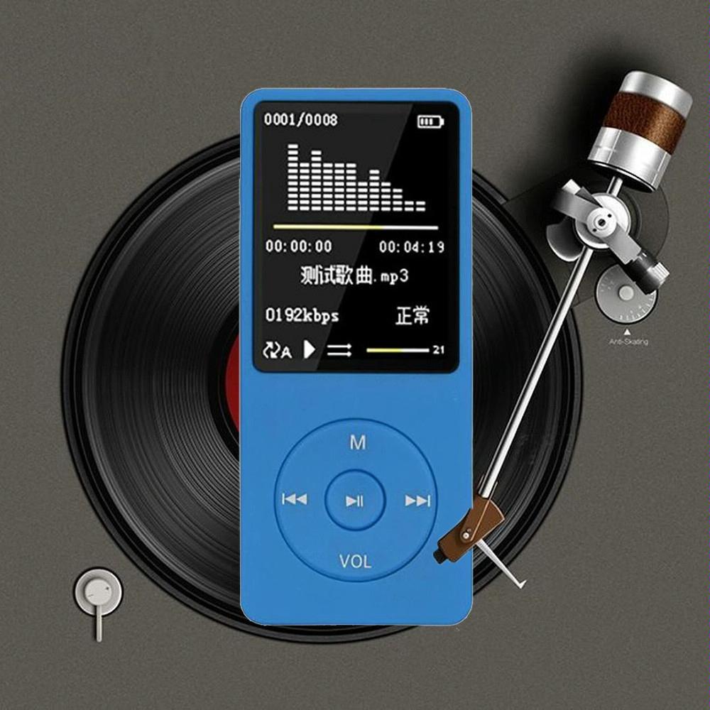 Portable Lcd Fm Radio Mp3 Mp4 Player 4Gb Memory Black - Black 4Gb