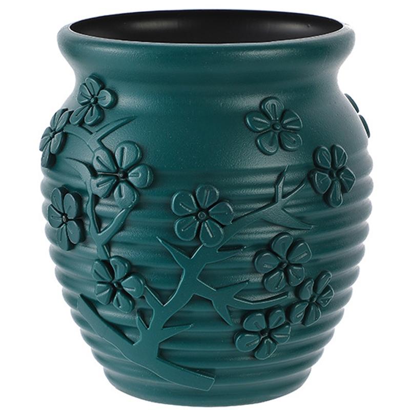 Hydroponic Vase for Home Flower Arrangements - Wet and Dry - Milk White