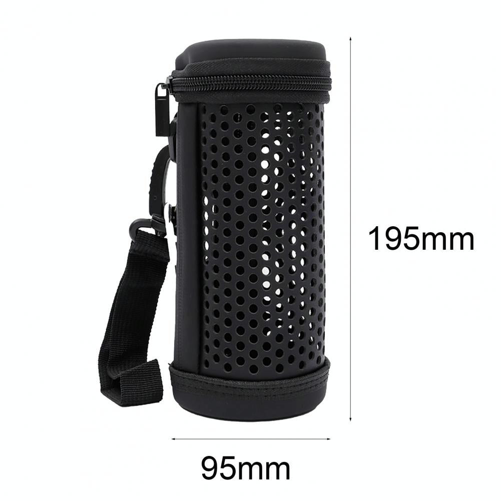 Kaleidoscope Hollow Protective Cover for Jbl Flip 5 Bluetooth Speaker - Black