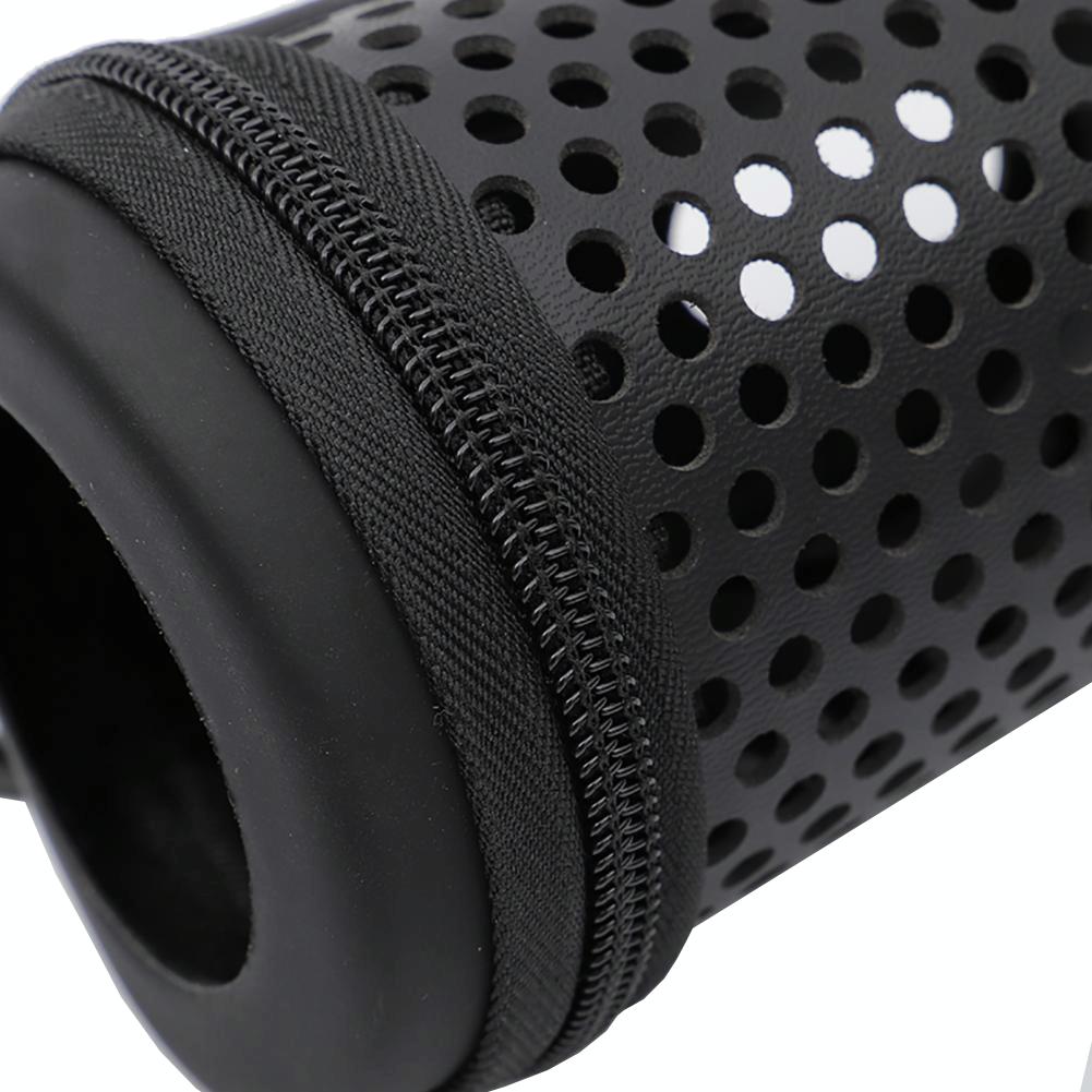 Kaleidoscope Hollow Protective Cover for Jbl Flip 5 Bluetooth Speaker - Black
