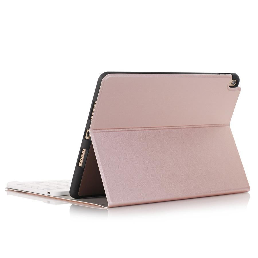 Bluetooth Keyboard Leather Tablet Case For Ipad Air 3 / Pro 10.5 / 10.2 - Detachable - Black